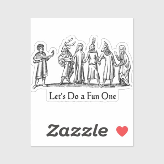 Spaß eins aufkleber (Blatt)