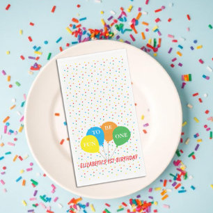 Spaß, Eins zu sein 1. Geburtstag Serviette