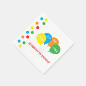 Spaß, Eins zu sein, 1. Geburtstag Serviette (Ecke)