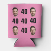 Spaß Einzigartiges 40. Geburtstag Foto Cool Retro  Dosenkühler (Vorderseite)