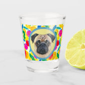 Spaß Einzigartiges Foto für den Hund Schnapsglas (Vorderseite)