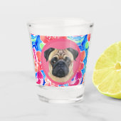 Spaß Einzigartiges Foto für den Hund Schnapsglas (Vorderseite)