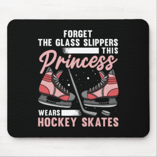 Spaß Eishockey-Art für Frauen Girls Eishockeyspiel Mousepad