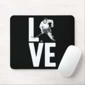 Spaß Eishockey Art für Männer Frauen Sport Eishock Mousepad (Mit Mouse)