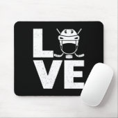Spaß Eishockey Art für Männer Frauen Sport Eishock Mousepad (Mit Mouse)