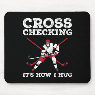 Spaß Eishockeykunst für Männer Frauen Eishockey Lo Mousepad