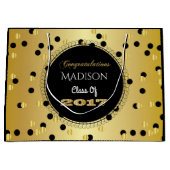 Spaß & Elegant 2017 Abschluss Große Geschenktüte (Vorderseite)