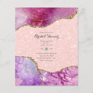 Spaß Elegant, Glittery BUDGET Brautparty Flyer
