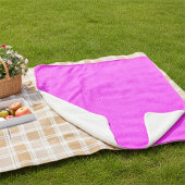 Spaß Elegantes Abstraktes Motiv Rosa Muster Sherpadecke