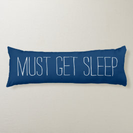 Spaß & Entspannung Blau und Weiß müssen schlafen Seitenschläferkissen