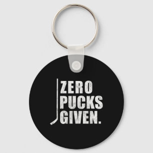 Spaß erschüttert Hockey Zero Pucks gegeben Schlüsselanhänger