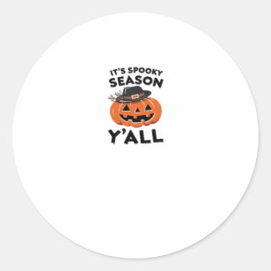 Spaß Es ist eine wunderbare Jahreszeit Y’all Pumpk Runder Aufkleber