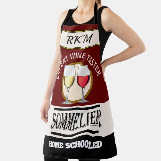 Spaß Expert WINE Taster All-over Print-Schürze Schürze (InSitu)