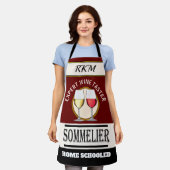 Spaß Expert WINE Taster All-over Print-Schürze Schürze (Getragen)