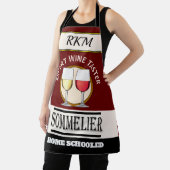 Spaß Expert WINE Taster All-over Print-Schürze Schürze (InSitu)