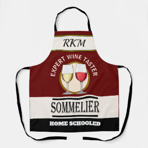 Spaß Expert WINE Taster All-over Print-Schürze Schürze