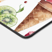 Spaß Extravagante ICE CREAM CONES Schreibtischunterlage (Ecke)
