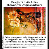 Spaß Extrem Steampunk Boot, floral DG2LG Decoupage Seidenpapier