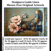 Spaß Extrem Steampunk Boot, floral DG2R Decoupage Seidenpapier