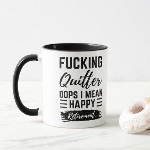 Spaß - F*cking Aufgeber Hoppla, ich meine herzlich Tasse