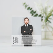 Spaß Fakten Abschluss Ankündigung 2 Foto modern (Stehend Vorderseite)