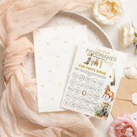 Spaß Fakten Bingo Fisherman's Derby Baby Shower Ga