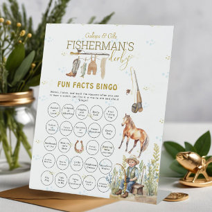 Spaß Fakten Bingo Sign Fisherman's Derby Baby Show Sockelschild