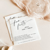 Spaß Fakten Hochzeiten von Napkins | Modernes Mini Serviette
