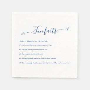 Spaß Fakten Hochzeiten von Napkins Serviette