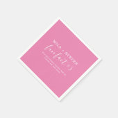 Spaß Fakten Hochzeiten von Napkins Serviette (Ecke)