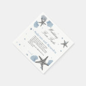 Spaß Fakten Napkins Serviette (Ecke)