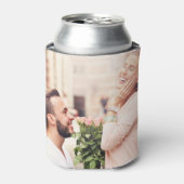 Spaß Fakten über Bride & Groom Modernes einfaches Dosenkühler (Kanne Vorderseite)