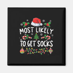Spaß Familie Weihnachten Pajamas am ehesten so bek Magnet