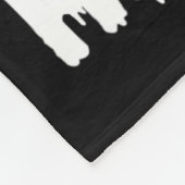 Spaß fand ich diesen Humerus Boo Ghost Halloween C Fleecedecke (Ecke)