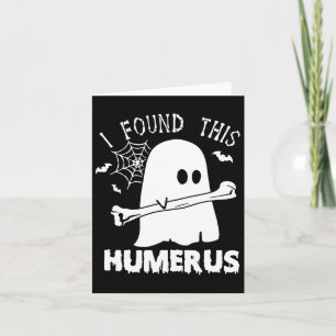 Spaß fand ich diesen Humerus Boo Ghost Halloween C Karte