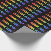 Spaß, farbenfroh, lebhaft, Regenbogen sehen aus wi Geschenkpapier (Ecke)