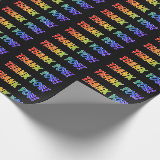 Spaß, farbenfroh, lebhaft, Regenbogen sehen aus wi Geschenkpapier (Ecke)