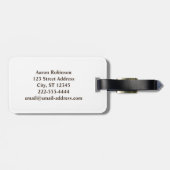 Spaß farbenfroh Lomo Action S Kamera Fotograf Gepäckanhänger (Rückseite horizontal)