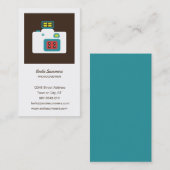 Spaß farbenfroh Lomo Action S Kamera Fotograf Visitenkarte (Vorne/Hinten)