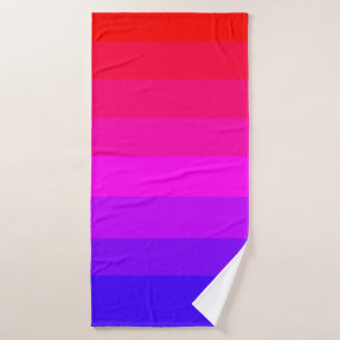 Spaß farbenfroh Ombre Gradient Badehandtuch