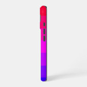 Spaß farbenfroh Ombre Gradient iPhone 16 Hülle (Linke Seite)