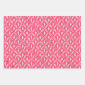 Spaß farbenfroh rosa Candy Thema Geschenkpapier Set (Vorderseite 2)