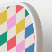 Spaß farbenfroh überprüft Merry & Bright Pickleball Schläger (Linke Seite)