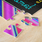 Spaß, farbenfroh, whimsical 40. Geburtstagsrätsel Puzzle (Seite)