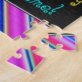 Spaß, farbenfroh, whimsical 90. Geburtstagsrätsel Puzzle (Seite)