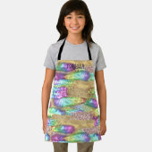 Spaß Farbenfrohe Abstrakte Künstlerische Imitate G Schürze (Insitu)