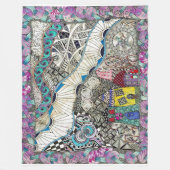 Spaß farbenfrohe Decken (Vorderseite)