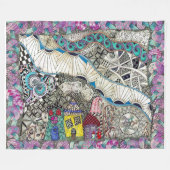 Spaß farbenfrohe Decken (Vorderseite (Horizontal))