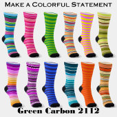 Spaß, farbenfrohe, Gemusterte Lila Streifen Socken