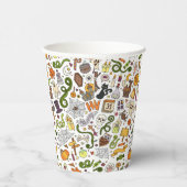 Spaß farbenfrohe Halloween Thema Party Paper Cups Pappbecher (Rechts)